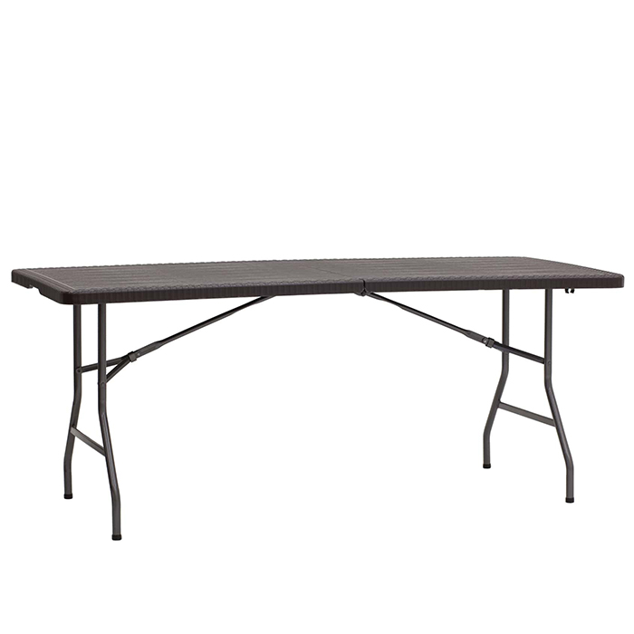 Стол складной коричневый 182х74 см Stool Group MZ182