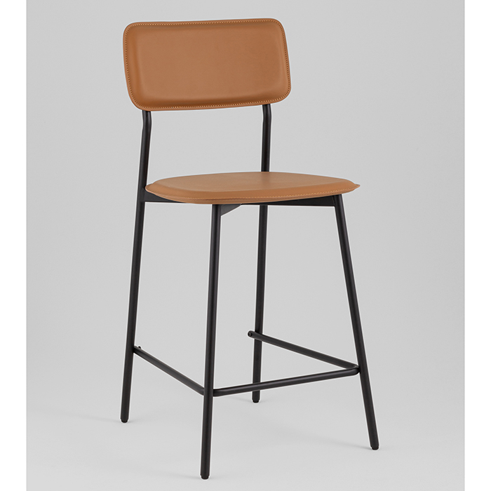 Стул барный Mikkie коричневый Stool Group HPB-2317 HAB1-27