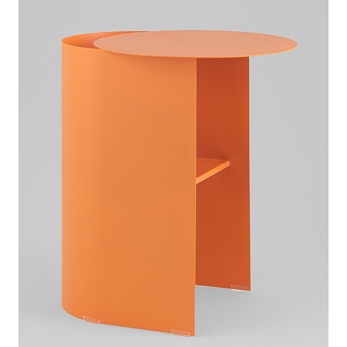 Журнальный столик Floire металл оранжевый Stool Group MT-143 DB-009