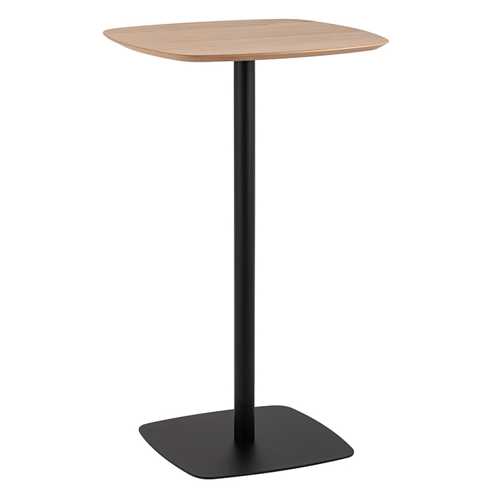 Стол барный Form D60 светлое дерево основание чёрный Stool Group T-005H natural / black