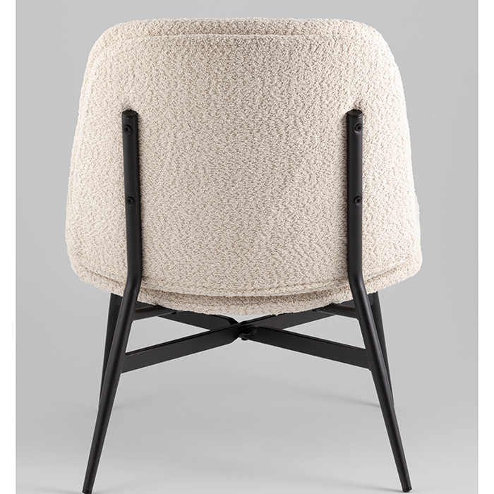 Кресло-лаунж Tail кремовый Stool Group DM5052-1 BMG857-3 cream