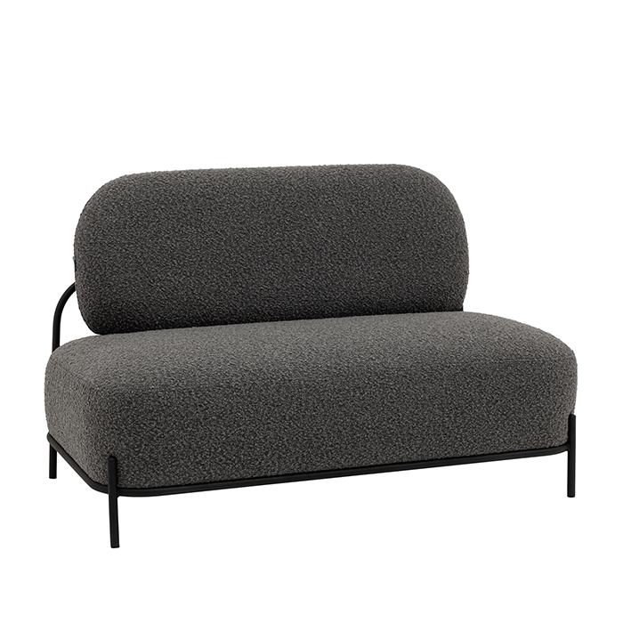 Диван Стоун букле тёмно-серый Stool Group vd-dv-stone-tr-dg