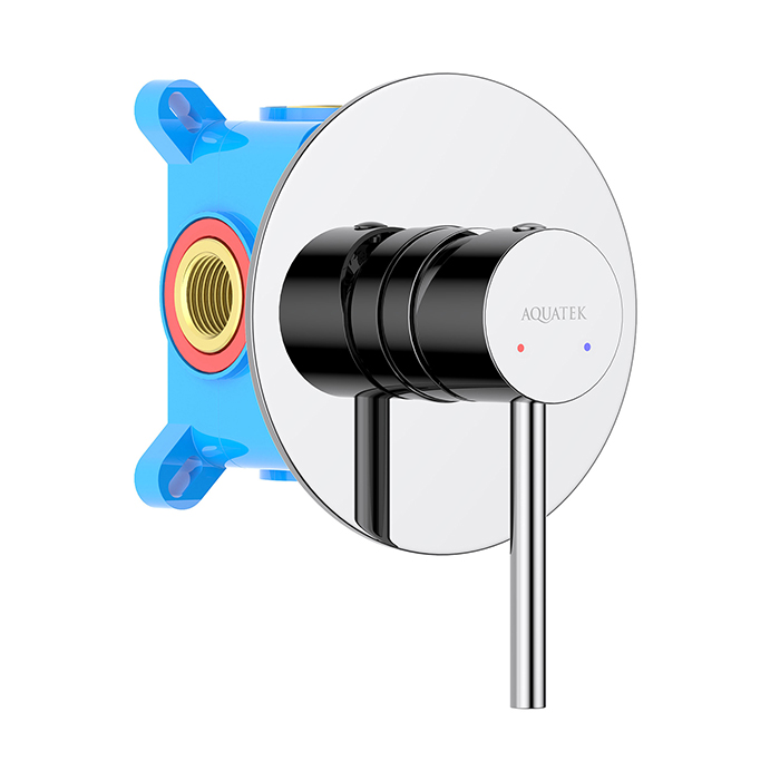 Смеситель для душа встраиваемый Европа Aquatek AQ1366CR