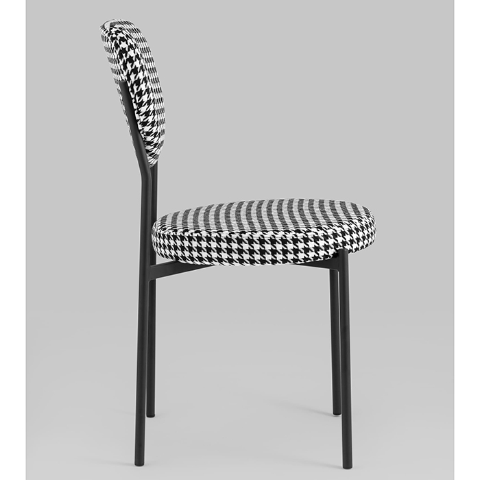 Стул Барбара чёрно-белый Stool Group BARBARA Houndstooth