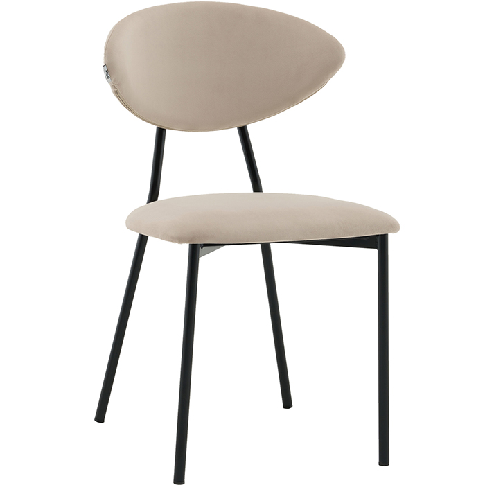 Стул Квинси велюр кремовый Stool Group vd-kvinsy-b02