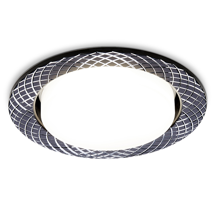 Светильник встраиваемый точечный Ambrella Light G818 BK