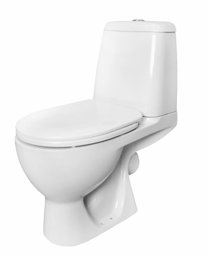 Унитаз напольный Max Comfort Sanita Luxe WC.CC/Max/2-DM/WHT.G/S1