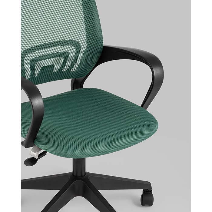 Кресло офисное TopChairs зелёный Stool Group ST-BASIC/GN/TW-30