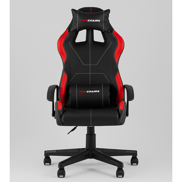 Кресло игровое TopChairs Wyvern чёрно-красный Stool Group GF-8066-6 black+red
