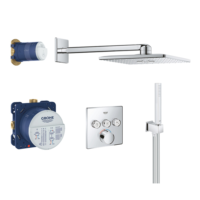Душевая система со смесителем Rainshower Grohe 34712000