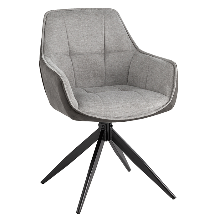 Стул Alba серый c экокожей Stool Group OSN-2128K UF920-10mPK970-11