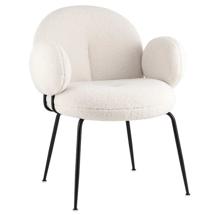 Кресло Nina белый Stool Group DR-1275-A UF-992-01