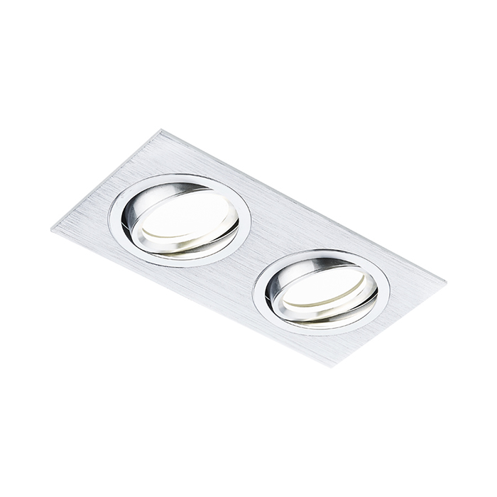 Светильник встраиваемый точечный поворотный Ambrella Light A601/2 AL