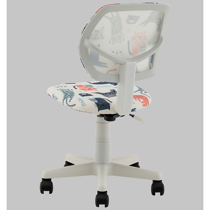 Кресло компьютерное детское Лоло Cats Stool Group 5256D-W Cats