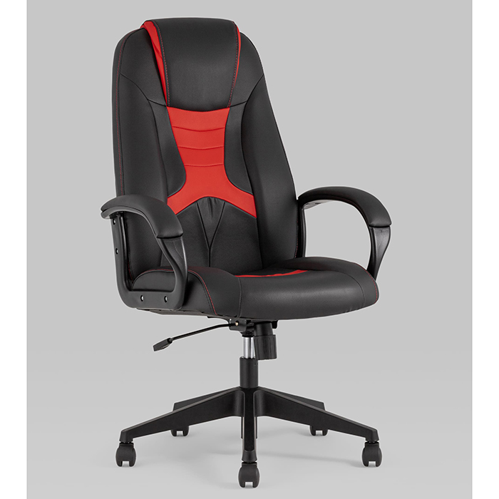 Кресло игровое TopChairs ST-Cyber 8 чёрный/красный Stool Group ST-CYBER 8 RED