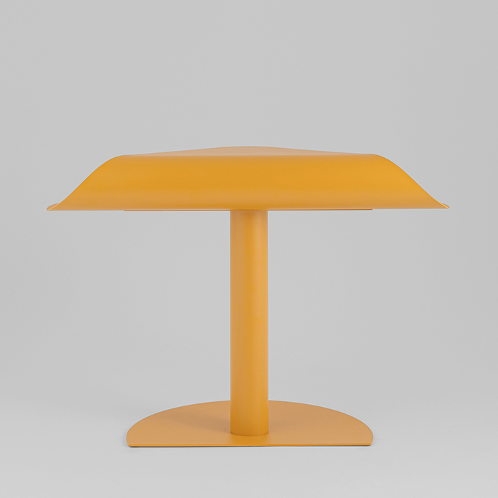 Журнальный столик Cornea металл жёлтый Stool Group MT-199 DB-056