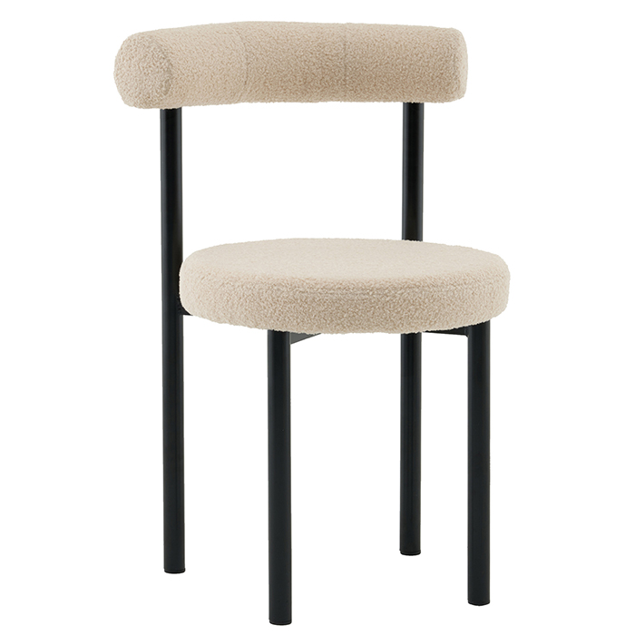 Стул Флорео букле бежевый Stool Group vd-floreo-fl-beige