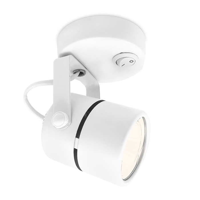 Спот накладной поворотный с выключателем Ambrella Light TA100