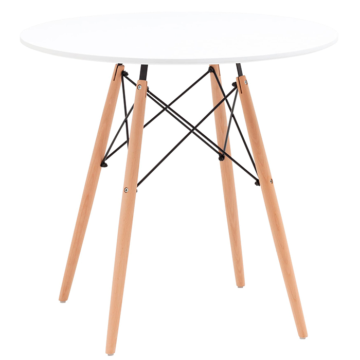 Стол круглый Eames DSW New D80 Stool Group T001-80