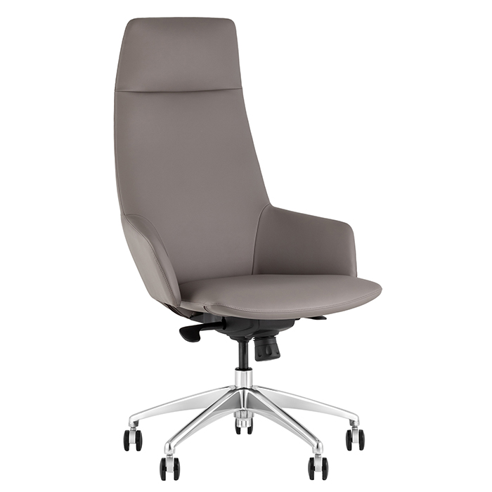 Кресло офисное TopChairs Bow серый Stool Group A332 270-38