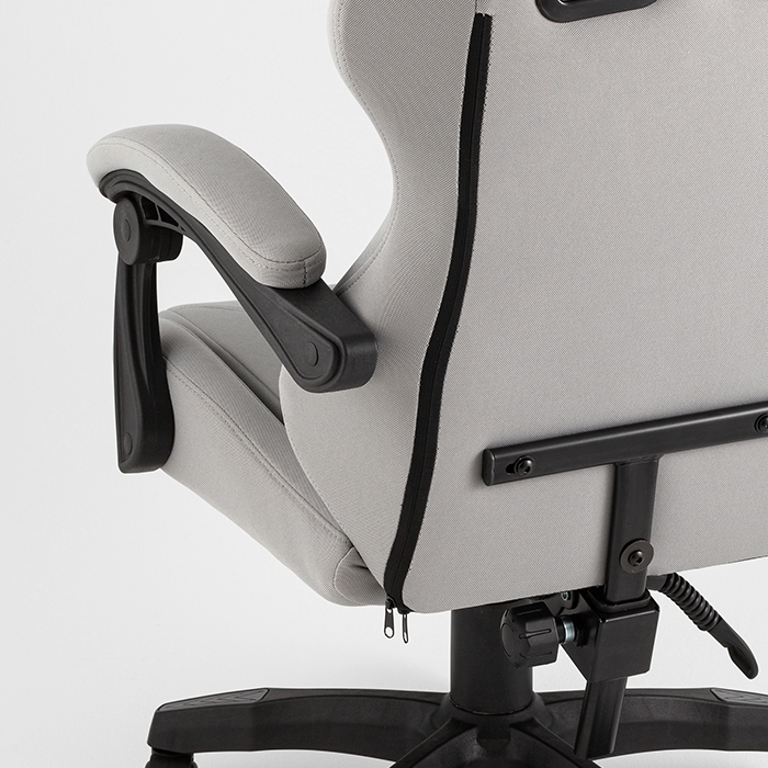 Кресло игровое TopChairs Druid серый Stool Group GF-8062-N TT704