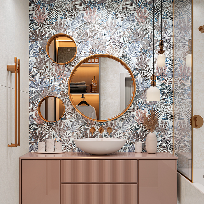 Керамогранит Emma Fiore Decoro Carving Buono Ceramica EVL4801C