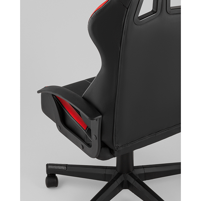 Кресло игровое TopChairs Wyvern чёрно-красный Stool Group GF-8066-6 black+red
