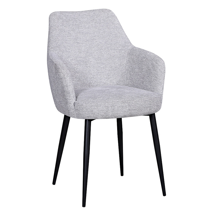 Комплект стульев Katys светло-серый рогожка (2 шт) Stool Group OS-2516-1 Lord-05 X2