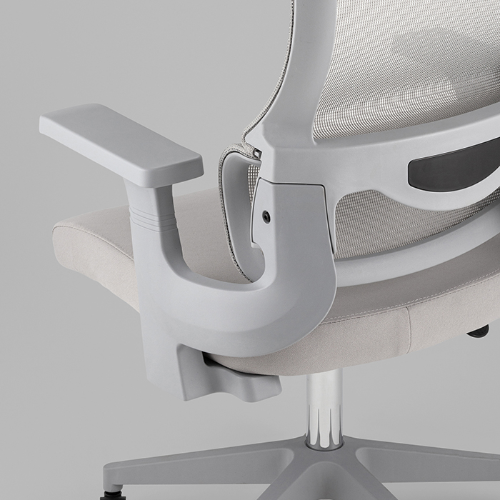 Кресло офисное TopChairs Vantage серый Stool Group WH-978AG grey