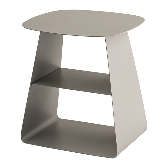 Журнальный столик Leyre металл серый Stool Group MT-123S DB-006