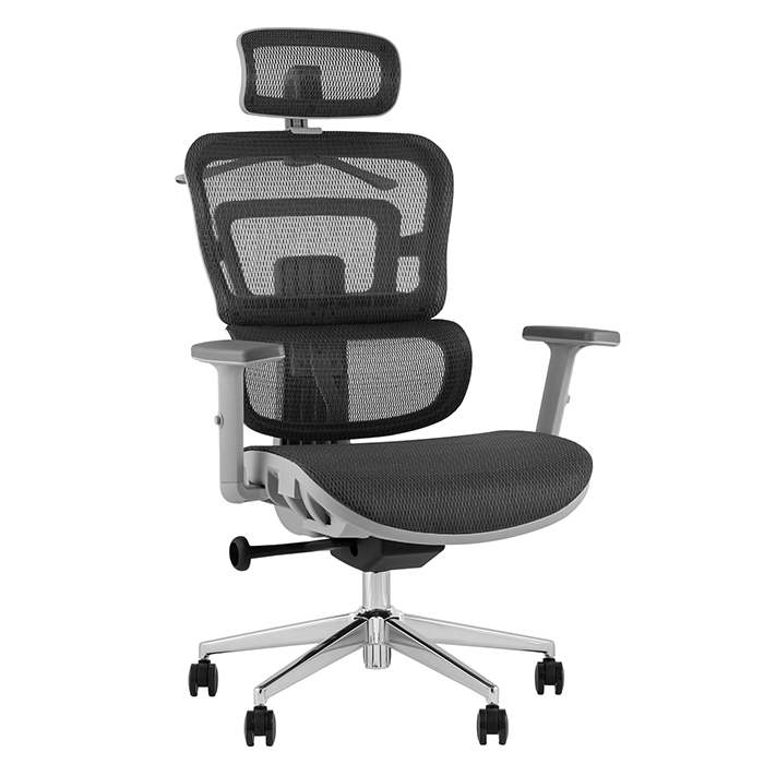 Кресло офисное TopChairs Techno Professional серый Stool Group WH-A33G grey