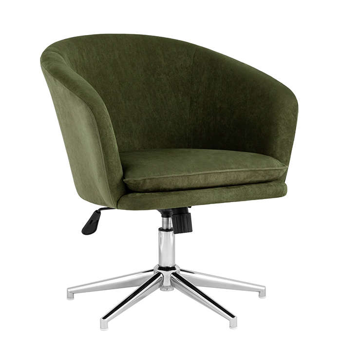 Кресло регулируемое Харис замша хаки Stool Group HARRIS HY-53