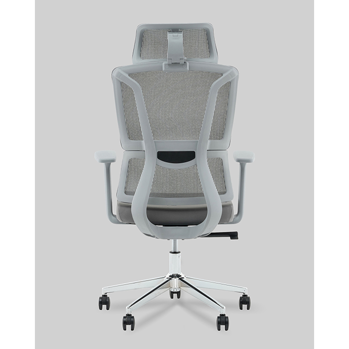 Кресло офисное TopChairs Forward серый Stool Group WH-1288G grey