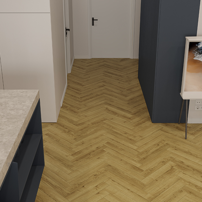 Ламинат Дуб Фанэн Herringbone Elegant 10 Norland LF306-17