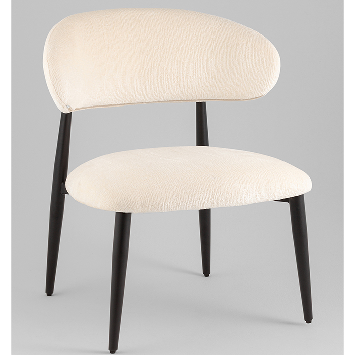 Кресло лаунж Ayla молочный Stool Group DX-2718 FINE-103