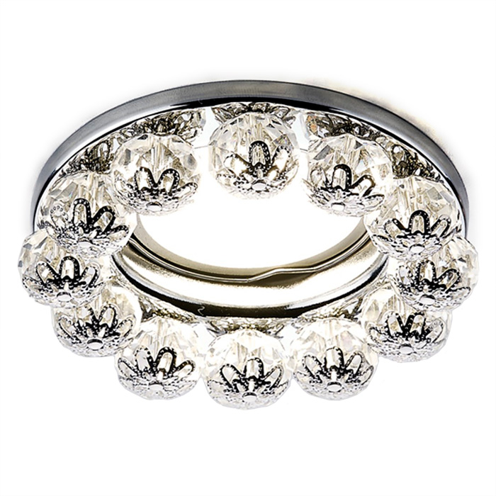 Светильник встраиваемый точечный Ambrella Light K203 CL/CH