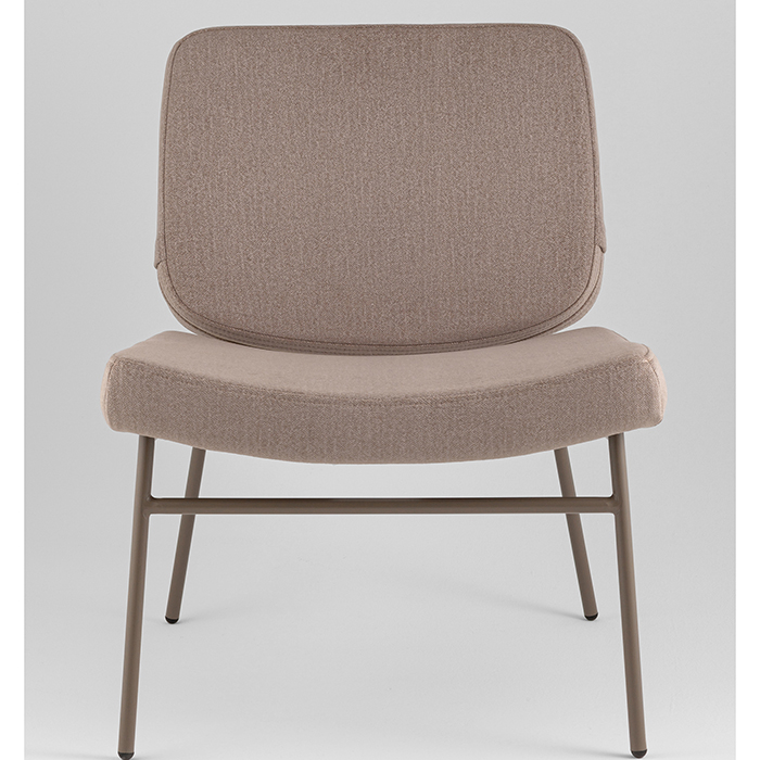 Кресло Эбигейл велюр бежевый каркас бежево-серый Stool Group LV-120-E31-7006