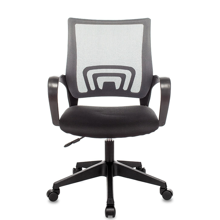 Кресло офисное TopChairs тёмно-серый Stool Group ST-BASIC/DG/TW-11