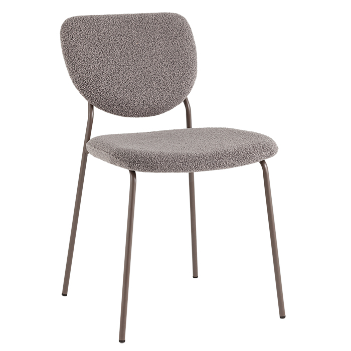 Стул Gigi тёмно-серый букле Stool Group DRC-9155-B URL426-11 Light Brown