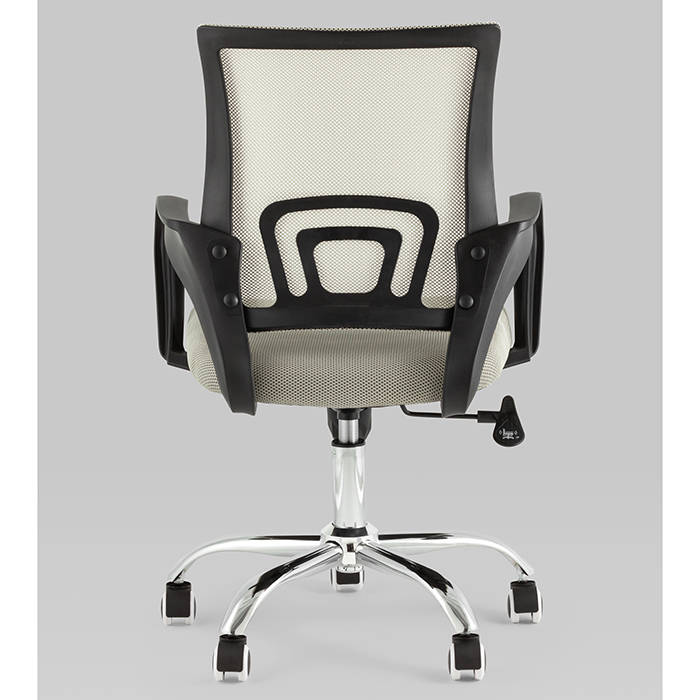 Кресло офисное TopChairs Simple New серый Stool Group WH-805 grey
