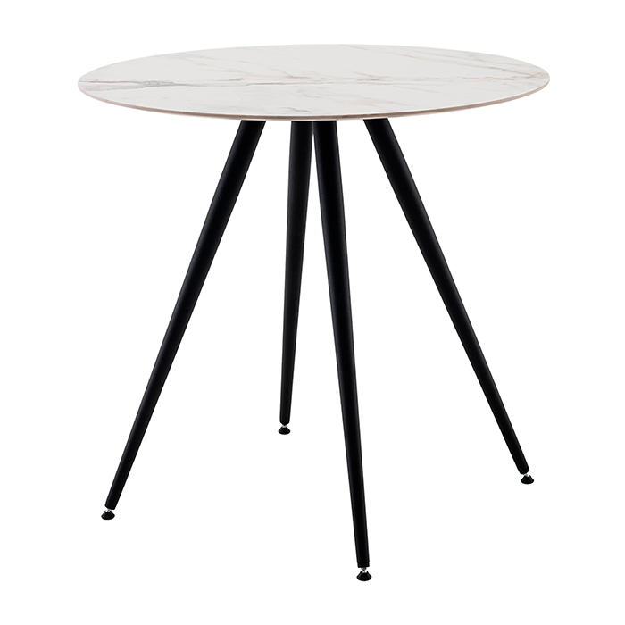 Стол Ники круглый керамика Ice Jade D80 Stool Group vd-niki-ij-800