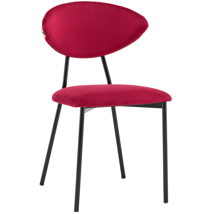 Стул Квинси велюр винный Stool Group vd-kvinsy-b16