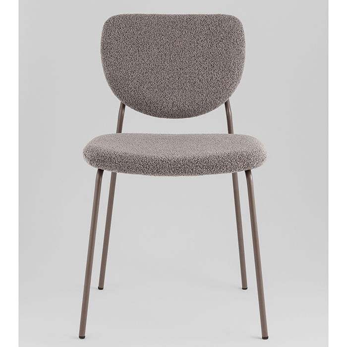 Стул Gigi тёмно-серый букле Stool Group DRC-9155-B URL426-11 Light Brown