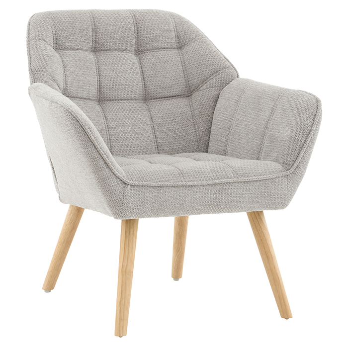 Кресло Вэйл светло-серый Stool Group QH-8904K DAG-18(80) light grey