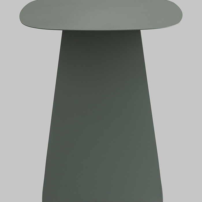 Журнальный столик Leyre металл зелёный Stool Group MT-123S DB-022