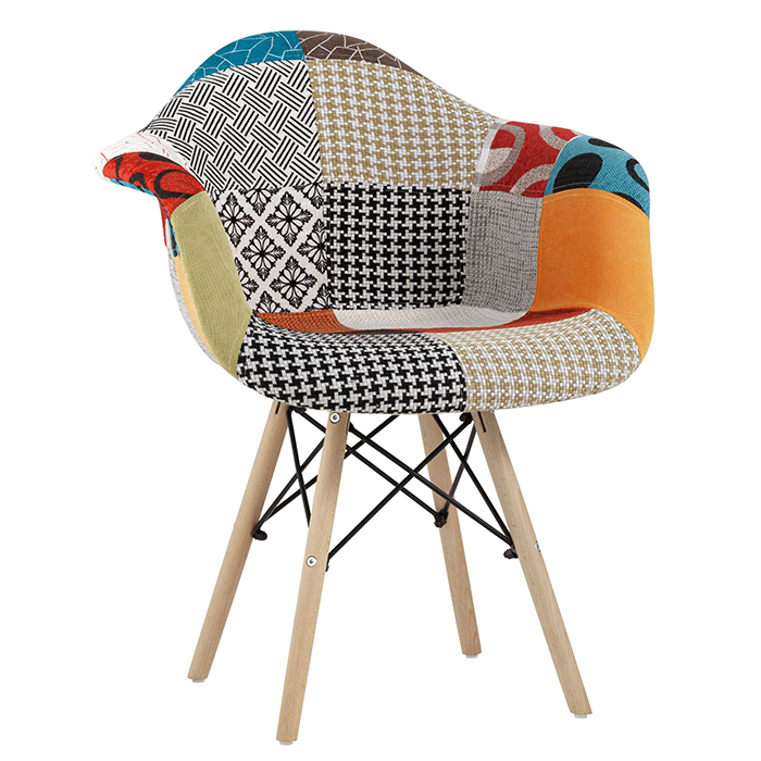 Кресло Eames пэчворк Stool Group Y809
