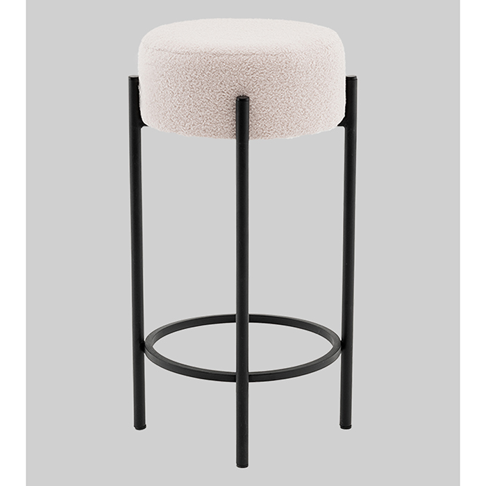 Стул барный Беккет букле бежевый Stool Group SSP 135-86043
