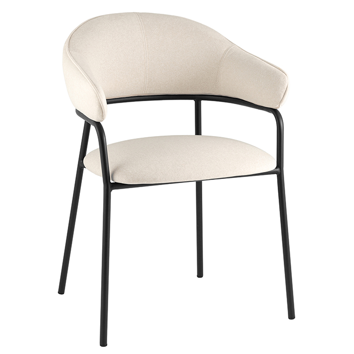 Стул Leya кремовый Stool Group DX-2548 MOHAIR-103