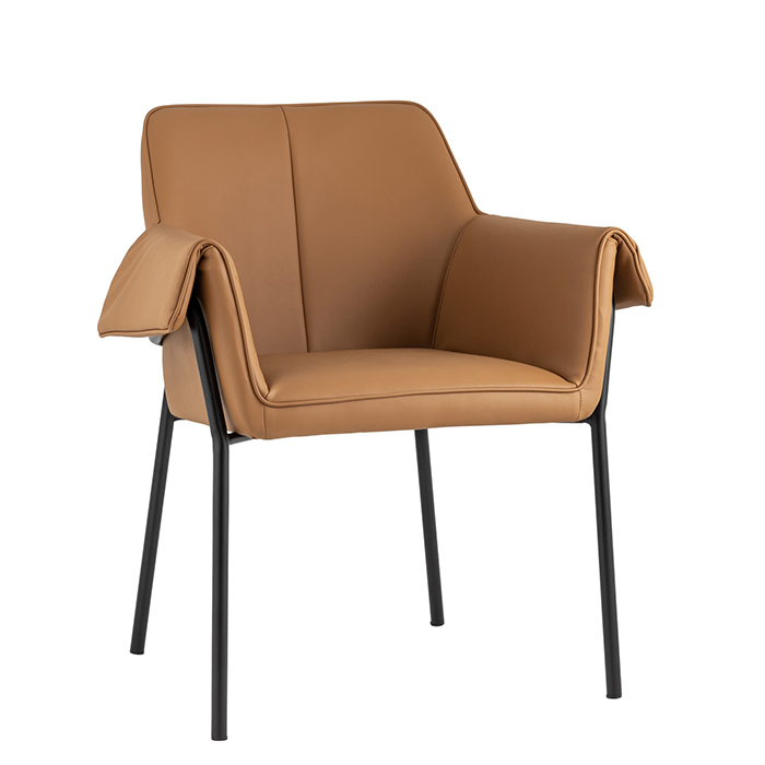 Кресло Бесс экокожа коричневый Stool Group FDC9469 Brown 270 -28