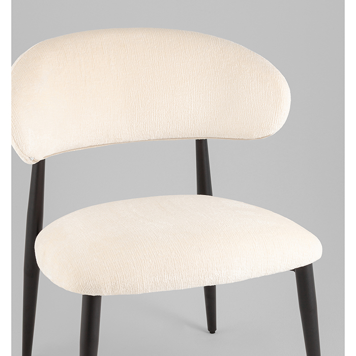 Кресло лаунж Ayla молочный Stool Group DX-2718 FINE-103